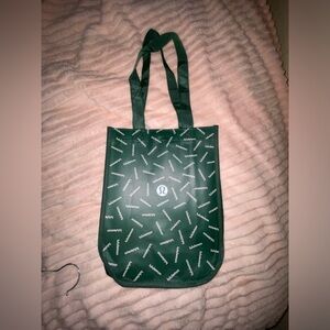 lululemon athletica Green/Gold Tote Bag💚
